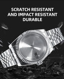 Neiton 36mm/39mm Sapphire Glass For Men Watch Case Fit NH36 NH34 NH35Movement FashionWaterproof Jubilee Stainless Steel