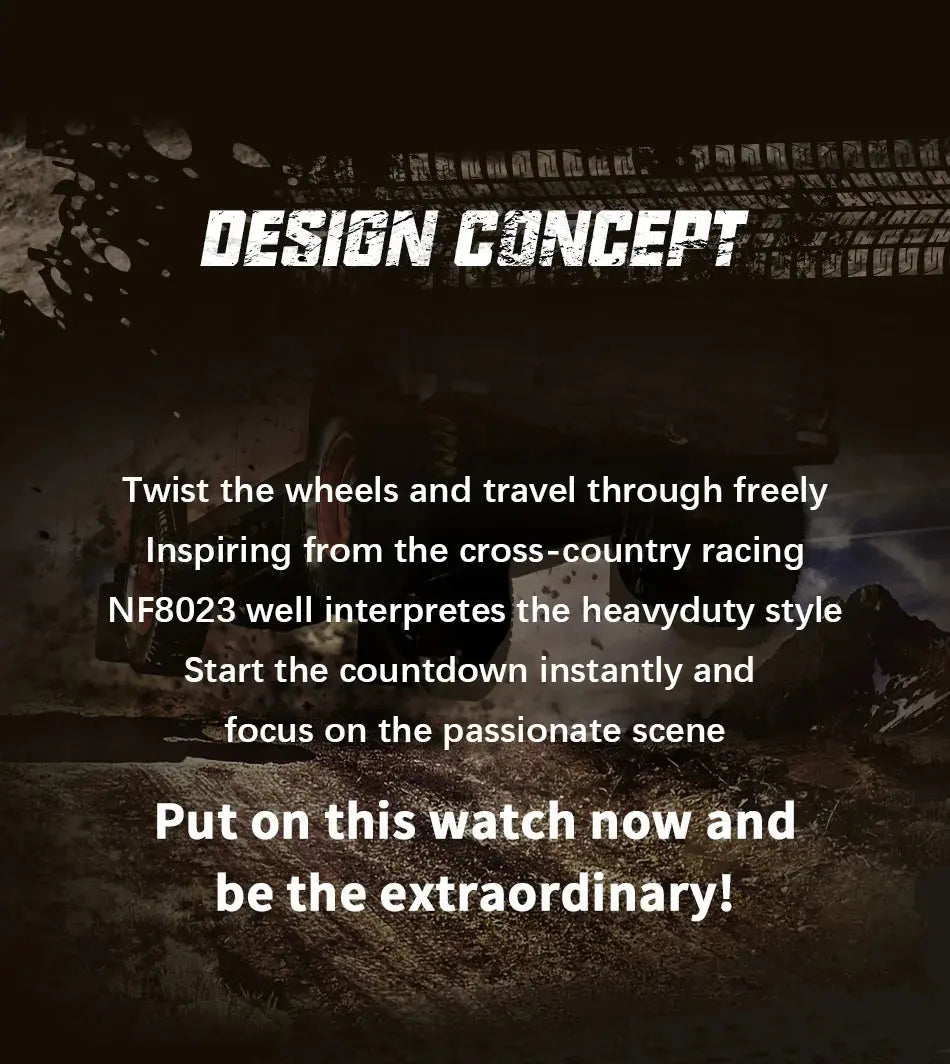 Top Brand NAVIFORCE  Men Quartz Watch Sports Shockproof Waterproof Leather Male Fashion Luxury WristWatch Casual Calendar Clock My Store