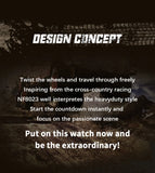 Top Brand NAVIFORCE  Men Quartz Watch Sports Shockproof Waterproof Leather Male Fashion Luxury WristWatch Casual Calendar Clock