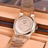 2025 New PAGANI DESIGN Watches Rose Gold Luxury Automatic Mechanical Men's Watch Sapphire Glass Stainless Steel Waterproof Clock