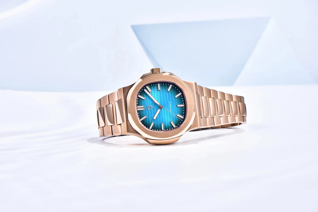 2025 New PAGANI DESIGN Watches Rose Gold Luxury Automatic Mechanical Men's Watch Sapphire Glass Stainless Steel Waterproof Clock Gola Watches