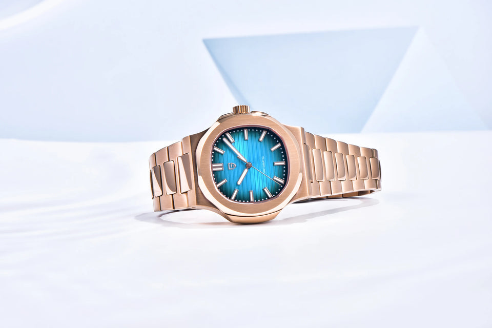 2025 New PAGANI DESIGN Watches Rose Gold Luxury Automatic Mechanical Men's Watch Sapphire Glass Stainless Steel Waterproof Clock