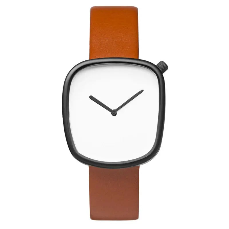 TOMI Watch Minimalist Men's Square Fashion Ultra thin Watch Minimalist Women's High Quality Elegant Quartz Watch Clock Gift Gola Watches