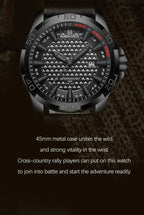 Top Brand NAVIFORCE  Men Quartz Watch Sports Shockproof Waterproof Leather Male Fashion Luxury WristWatch Casual Calendar Clock My Store